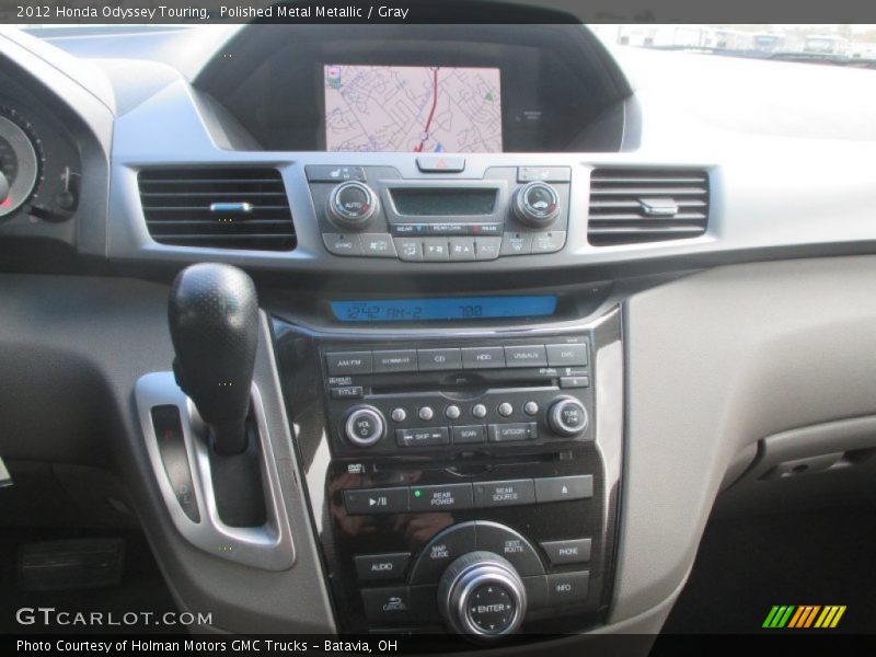 Polished Metal Metallic / Gray 2012 Honda Odyssey Touring
