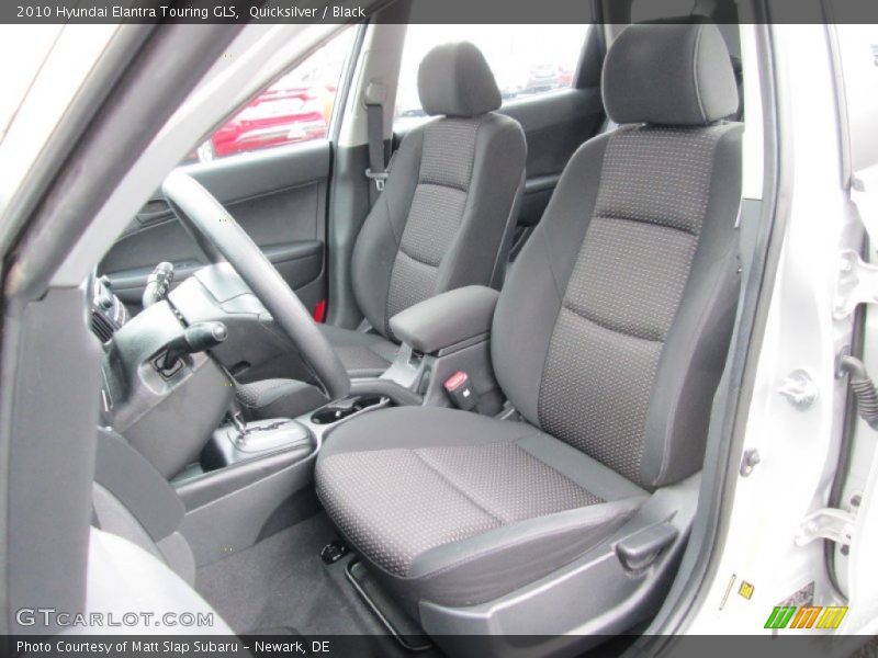 Quicksilver / Black 2010 Hyundai Elantra Touring GLS