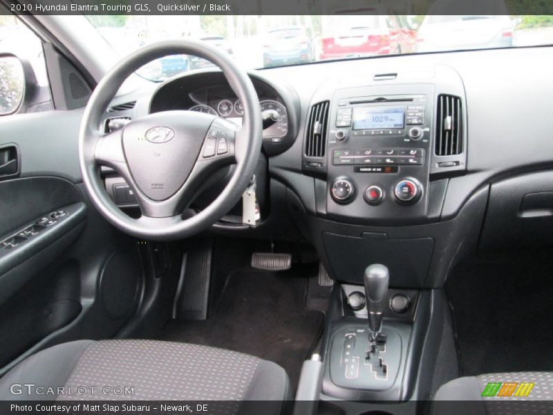 Quicksilver / Black 2010 Hyundai Elantra Touring GLS