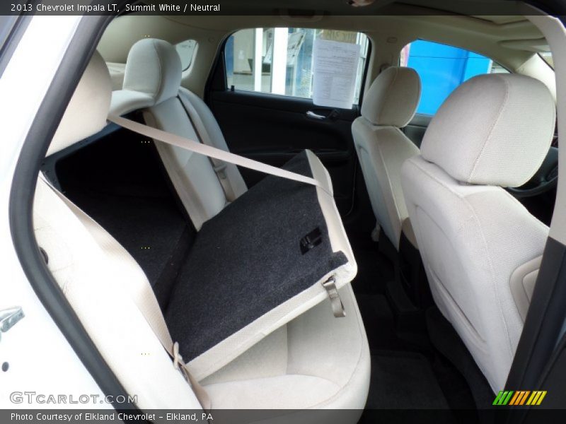 Summit White / Neutral 2013 Chevrolet Impala LT
