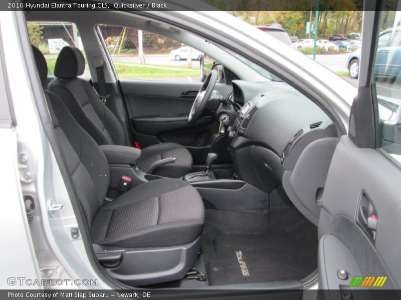 Quicksilver / Black 2010 Hyundai Elantra Touring GLS