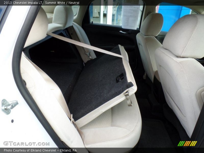 Summit White / Neutral 2013 Chevrolet Impala LT