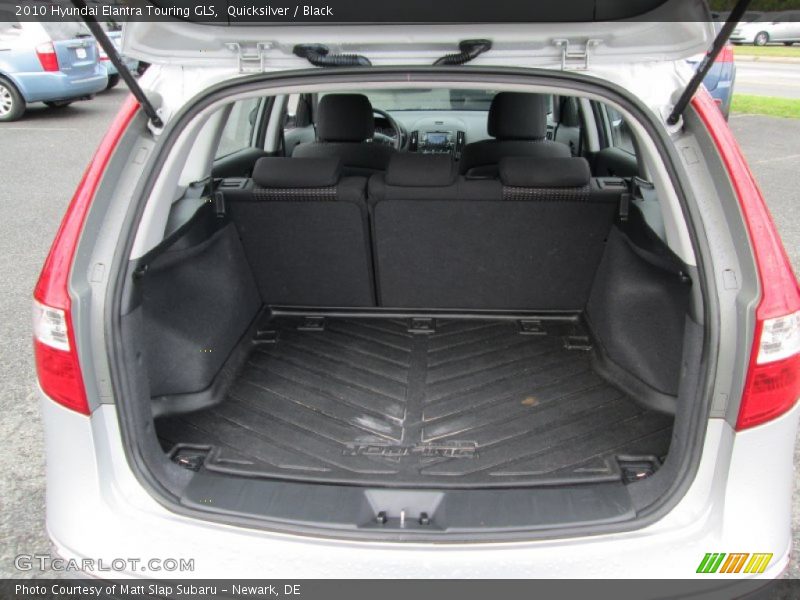 Quicksilver / Black 2010 Hyundai Elantra Touring GLS