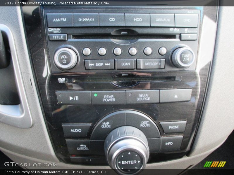 Polished Metal Metallic / Gray 2012 Honda Odyssey Touring