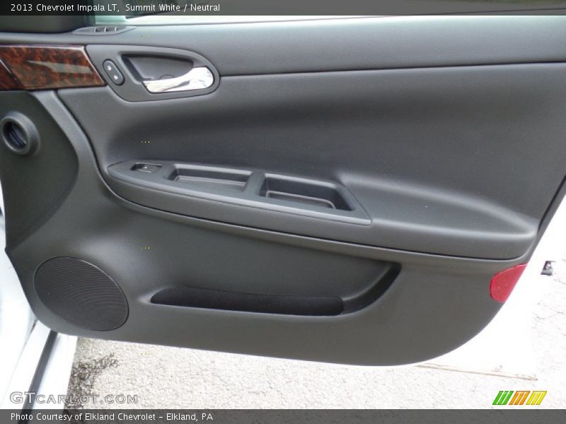 Summit White / Neutral 2013 Chevrolet Impala LT