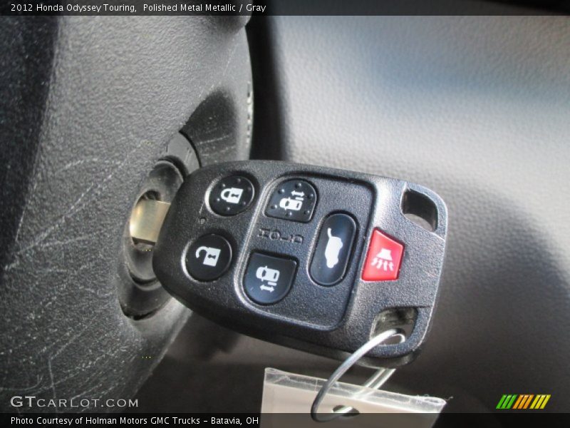Polished Metal Metallic / Gray 2012 Honda Odyssey Touring