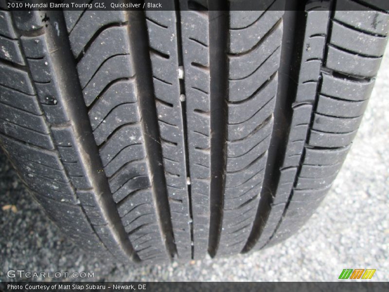 Quicksilver / Black 2010 Hyundai Elantra Touring GLS