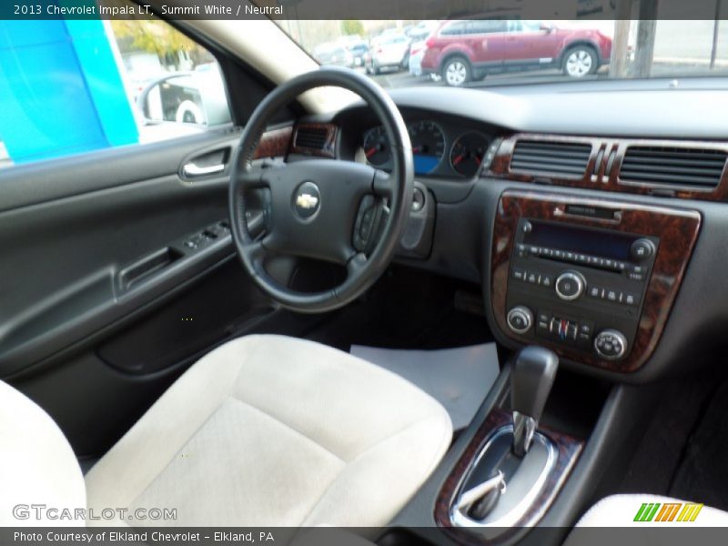 Summit White / Neutral 2013 Chevrolet Impala LT
