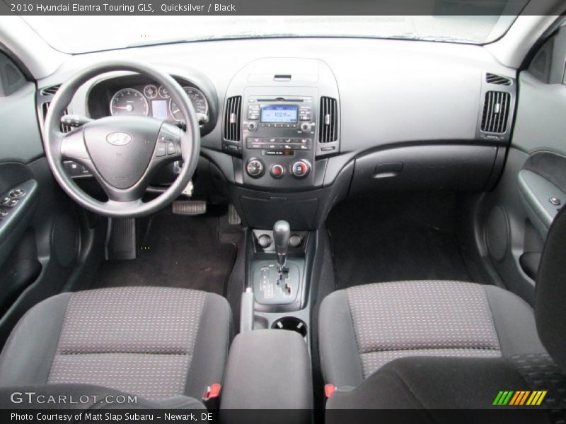 Quicksilver / Black 2010 Hyundai Elantra Touring GLS