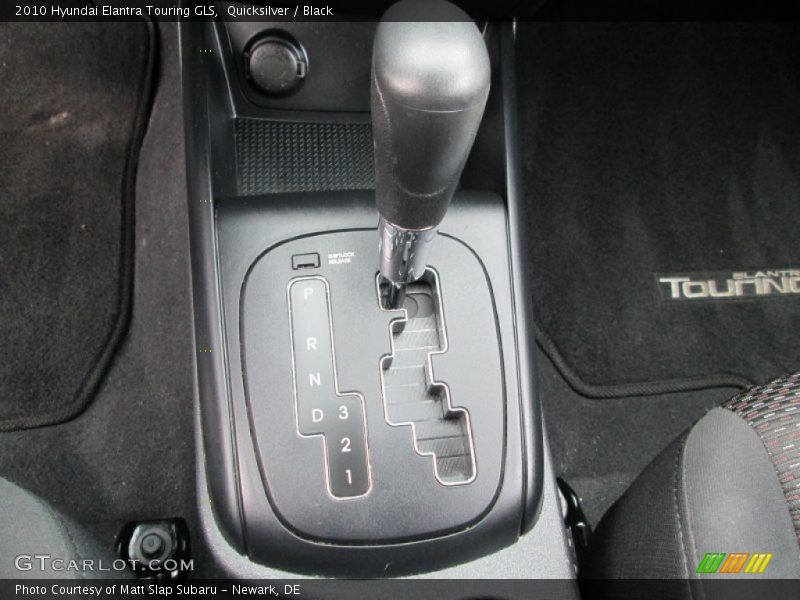 Quicksilver / Black 2010 Hyundai Elantra Touring GLS