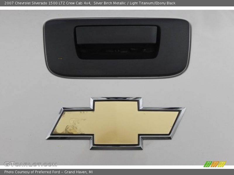 Silver Birch Metallic / Light Titanium/Ebony Black 2007 Chevrolet Silverado 1500 LTZ Crew Cab 4x4