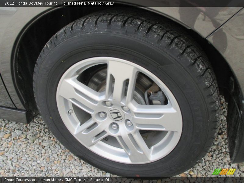 Polished Metal Metallic / Gray 2012 Honda Odyssey Touring