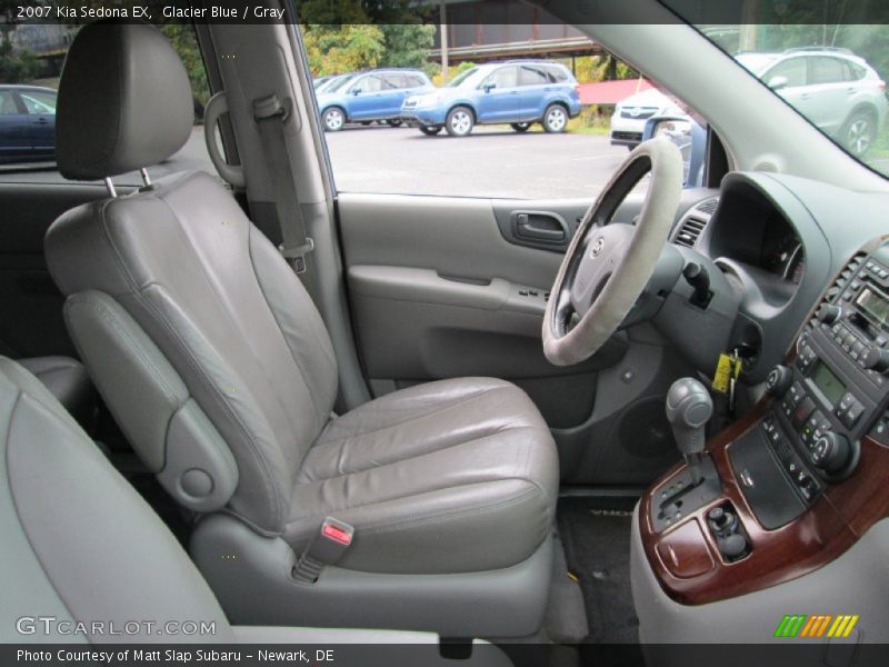 Glacier Blue / Gray 2007 Kia Sedona EX