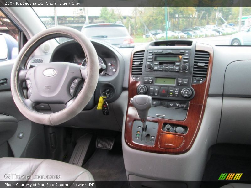 Glacier Blue / Gray 2007 Kia Sedona EX
