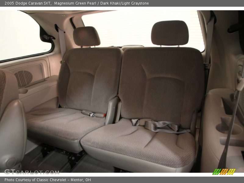 Magnesium Green Pearl / Dark Khaki/Light Graystone 2005 Dodge Caravan SXT
