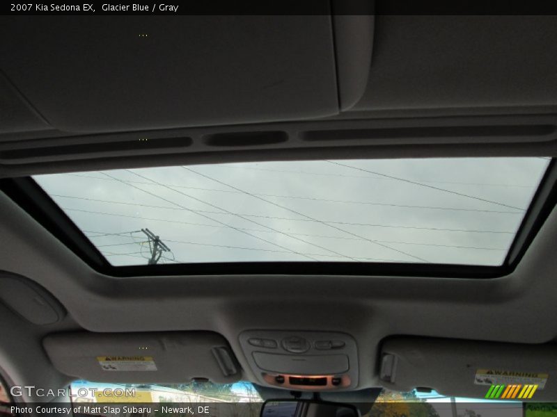 Glacier Blue / Gray 2007 Kia Sedona EX