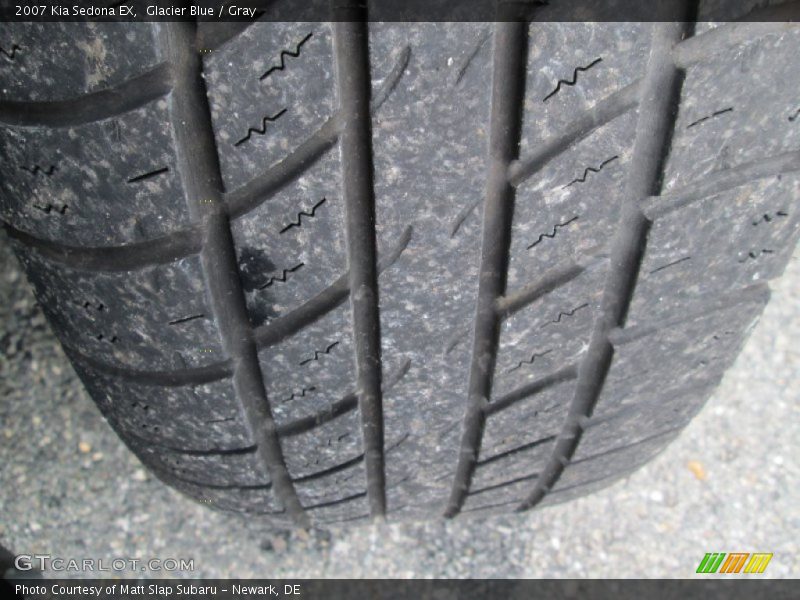 Glacier Blue / Gray 2007 Kia Sedona EX