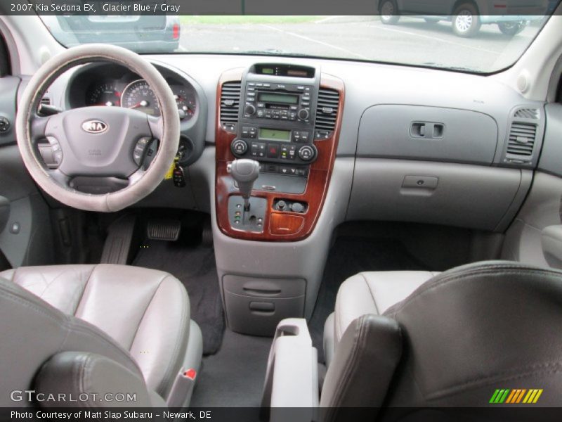 Glacier Blue / Gray 2007 Kia Sedona EX