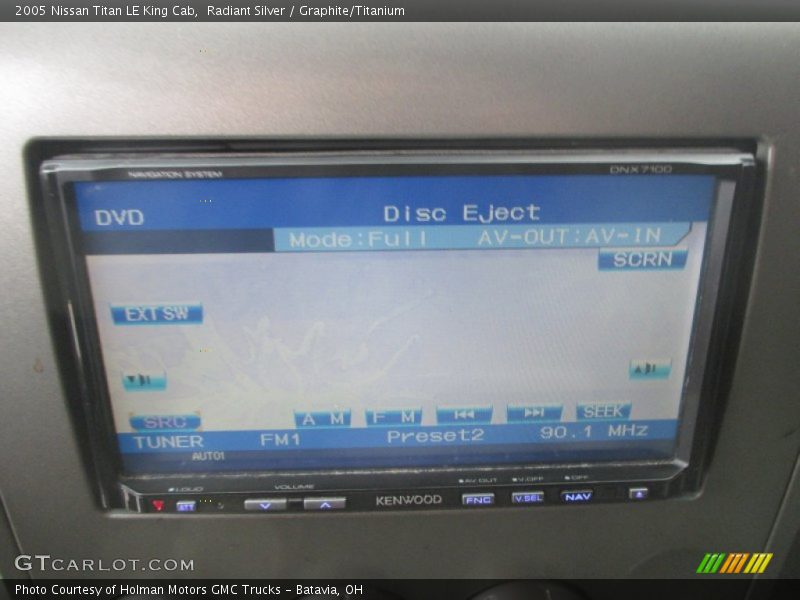 Radiant Silver / Graphite/Titanium 2005 Nissan Titan LE King Cab