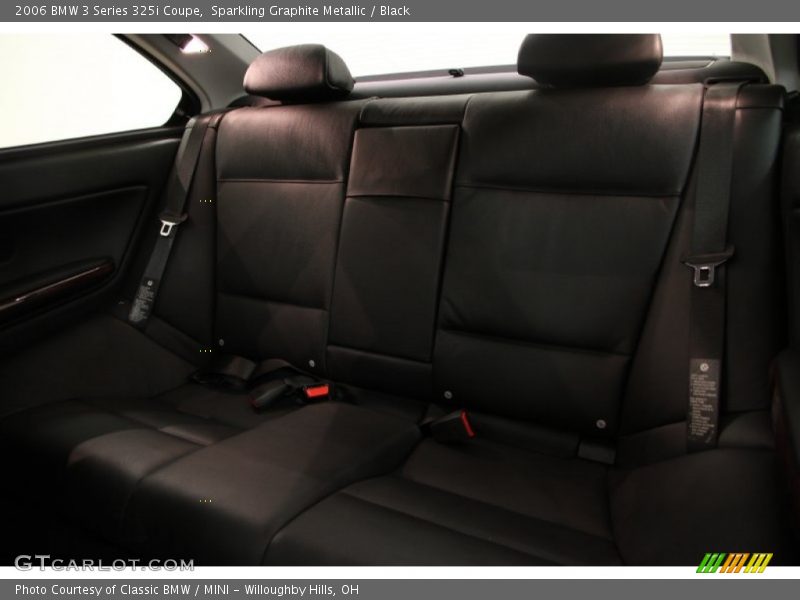 Sparkling Graphite Metallic / Black 2006 BMW 3 Series 325i Coupe