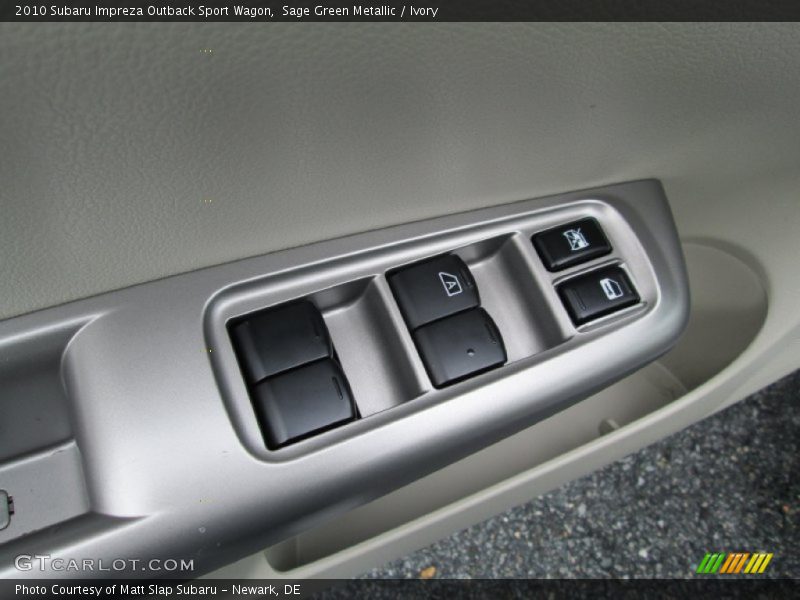 Sage Green Metallic / Ivory 2010 Subaru Impreza Outback Sport Wagon