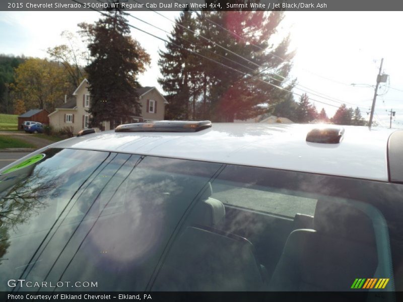 Summit White / Jet Black/Dark Ash 2015 Chevrolet Silverado 3500HD WT Regular Cab Dual Rear Wheel 4x4