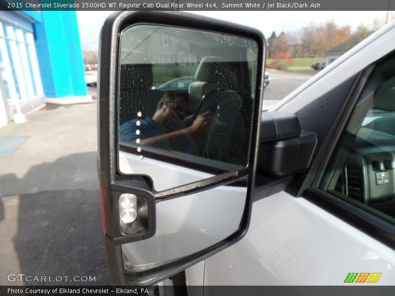 Summit White / Jet Black/Dark Ash 2015 Chevrolet Silverado 3500HD WT Regular Cab Dual Rear Wheel 4x4