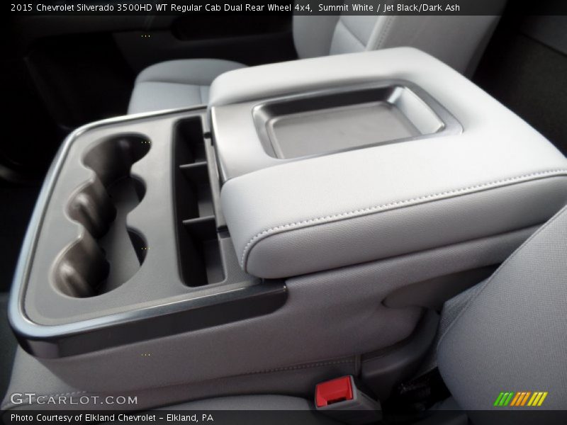 Summit White / Jet Black/Dark Ash 2015 Chevrolet Silverado 3500HD WT Regular Cab Dual Rear Wheel 4x4