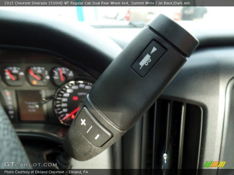 Summit White / Jet Black/Dark Ash 2015 Chevrolet Silverado 3500HD WT Regular Cab Dual Rear Wheel 4x4