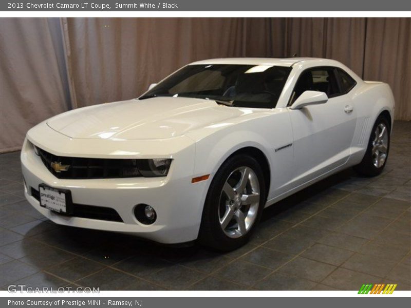 Summit White / Black 2013 Chevrolet Camaro LT Coupe