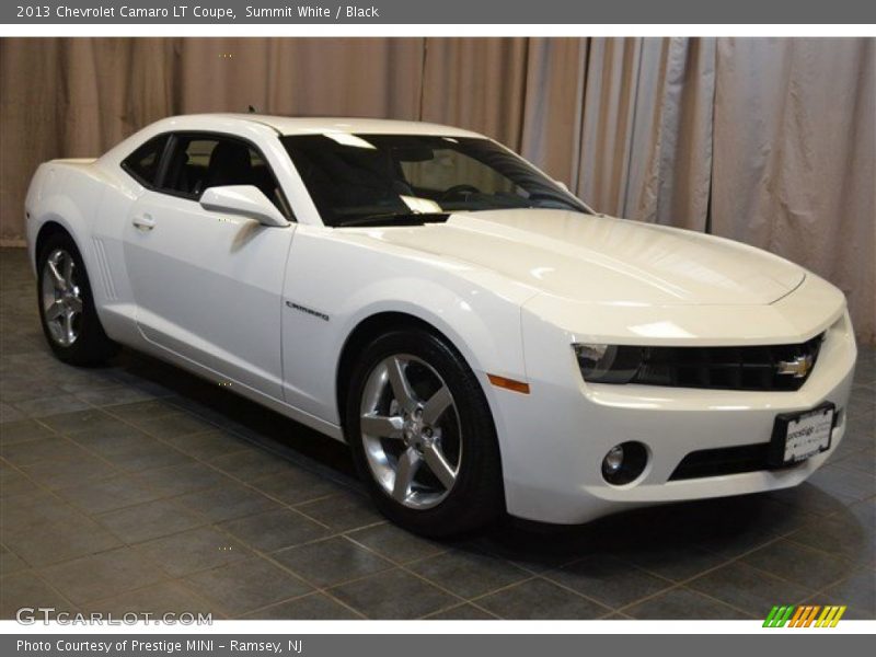 Summit White / Black 2013 Chevrolet Camaro LT Coupe