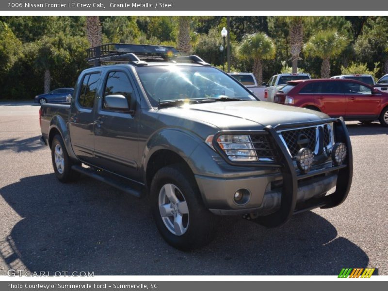 Granite Metallic / Steel 2006 Nissan Frontier LE Crew Cab