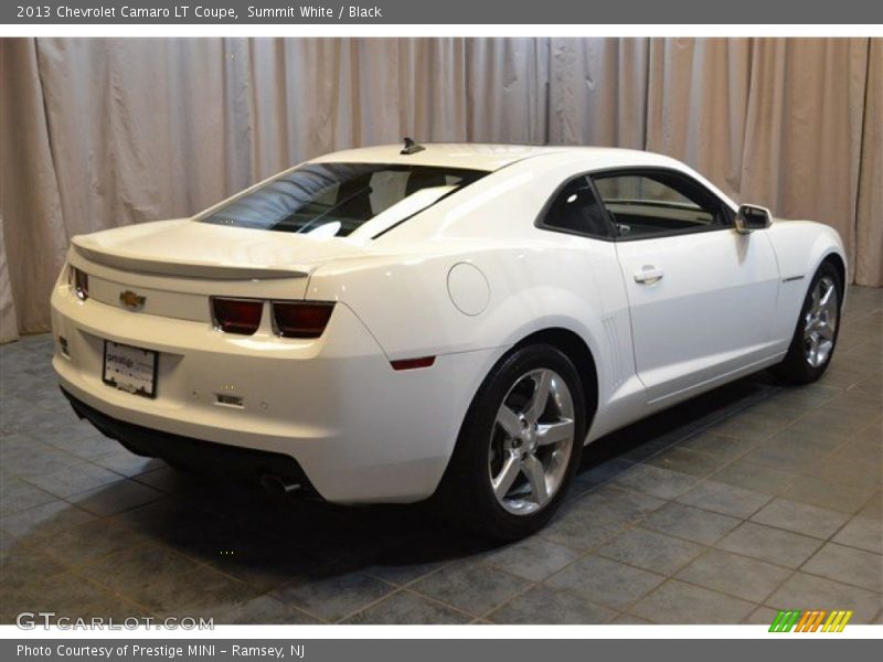 Summit White / Black 2013 Chevrolet Camaro LT Coupe