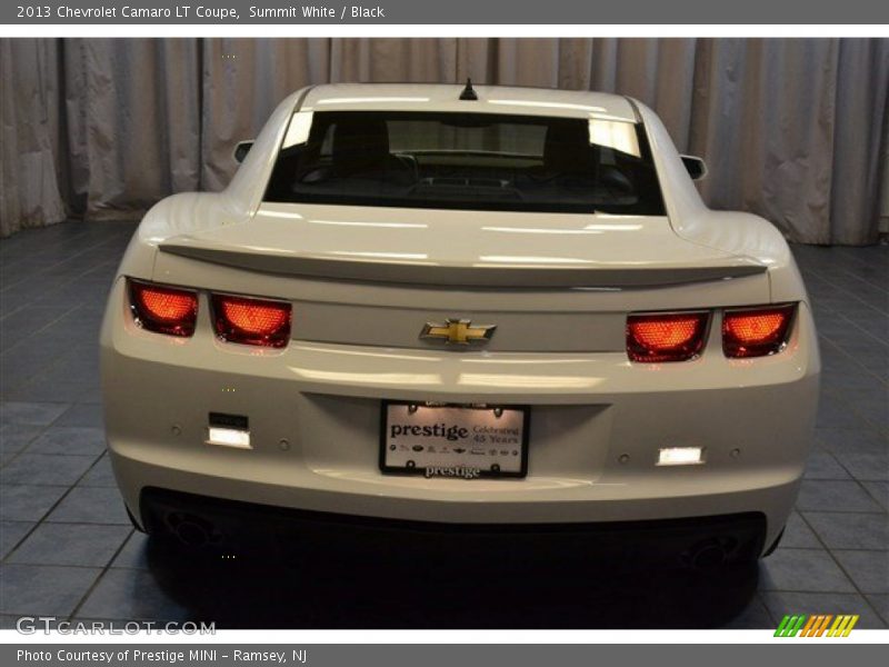 Summit White / Black 2013 Chevrolet Camaro LT Coupe