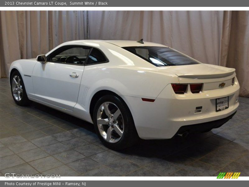 Summit White / Black 2013 Chevrolet Camaro LT Coupe