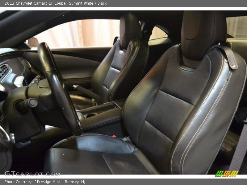 Front Seat of 2013 Camaro LT Coupe