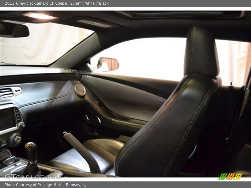 Summit White / Black 2013 Chevrolet Camaro LT Coupe