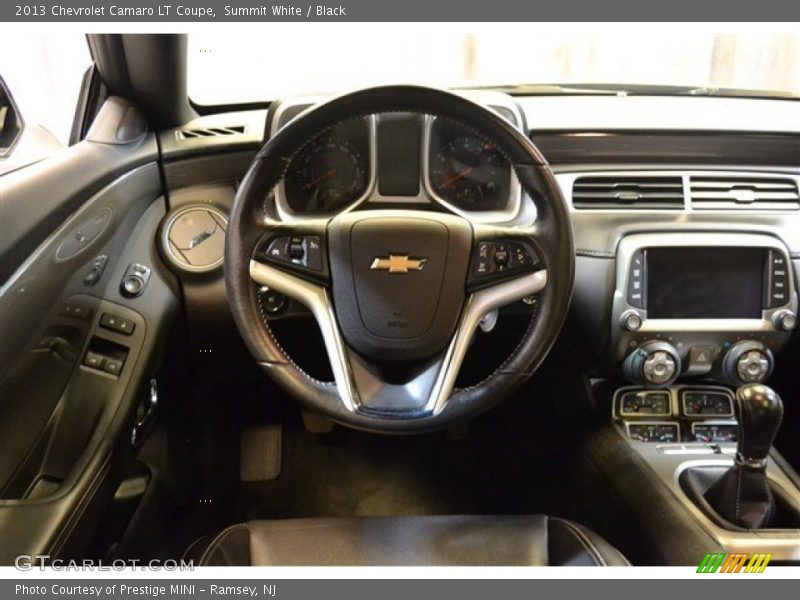 Summit White / Black 2013 Chevrolet Camaro LT Coupe