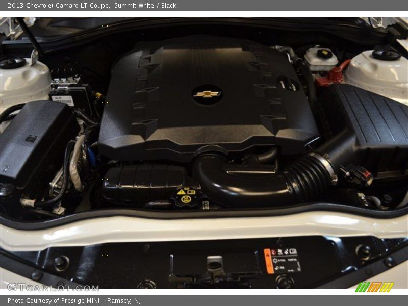 Summit White / Black 2013 Chevrolet Camaro LT Coupe