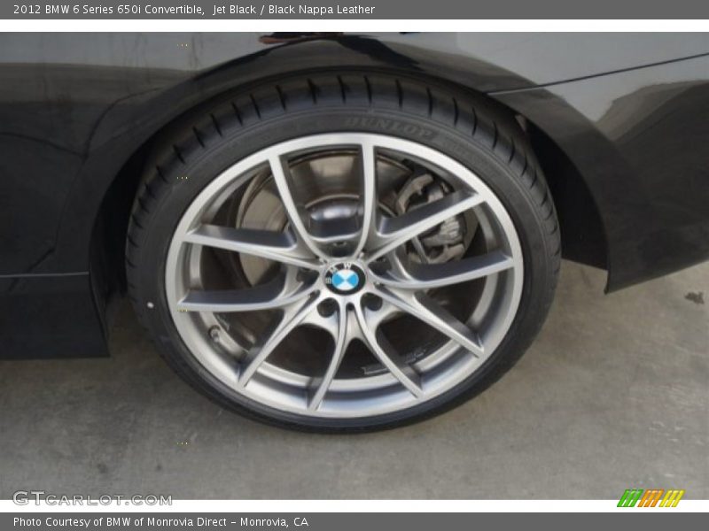  2012 6 Series 650i Convertible Wheel