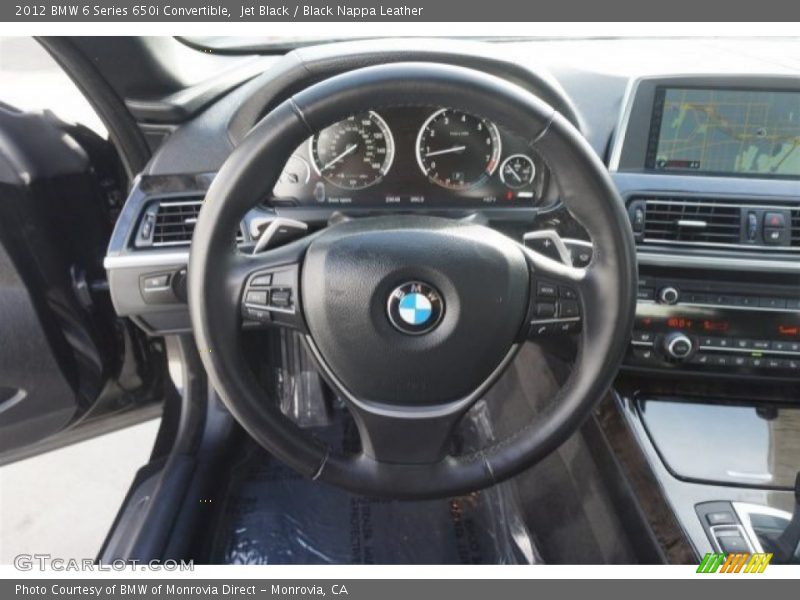  2012 6 Series 650i Convertible Steering Wheel