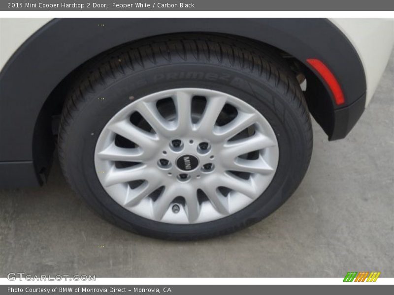 Pepper White / Carbon Black 2015 Mini Cooper Hardtop 2 Door