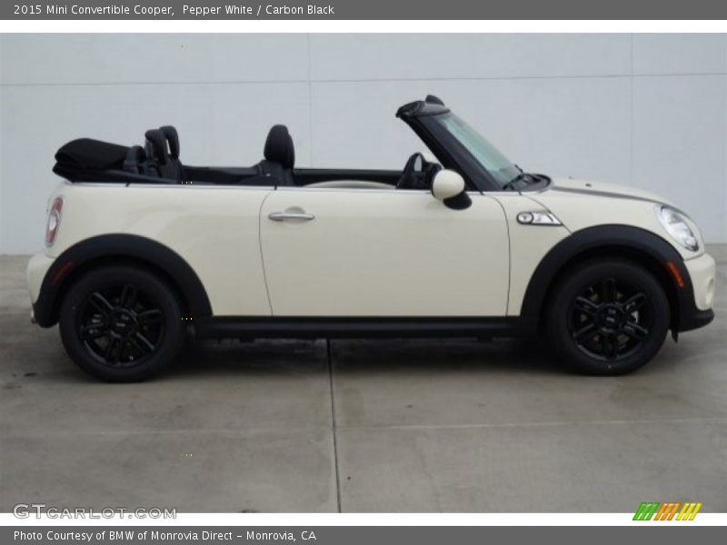 Pepper White / Carbon Black 2015 Mini Convertible Cooper