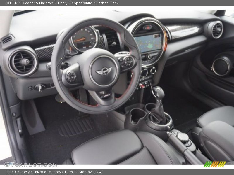  2015 Cooper S Hardtop 2 Door Carbon Black Interior