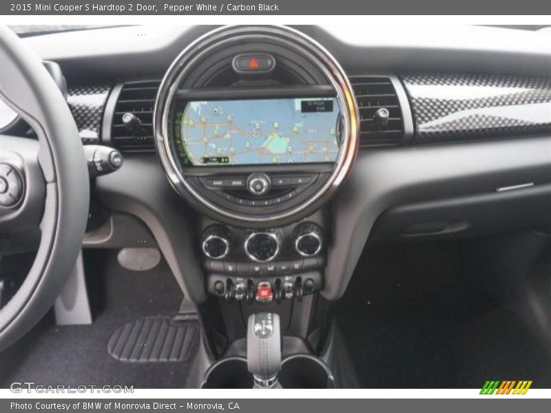 Pepper White / Carbon Black 2015 Mini Cooper S Hardtop 2 Door
