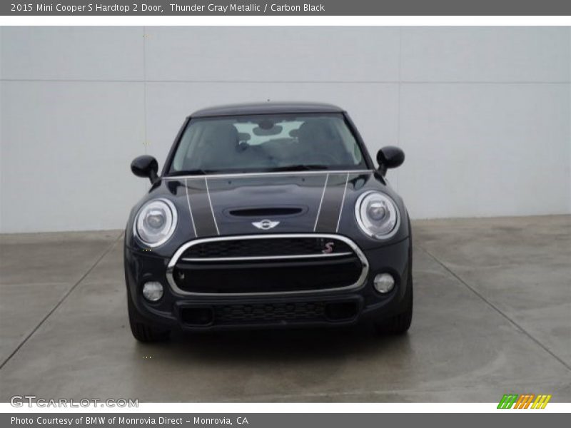 Thunder Gray Metallic / Carbon Black 2015 Mini Cooper S Hardtop 2 Door