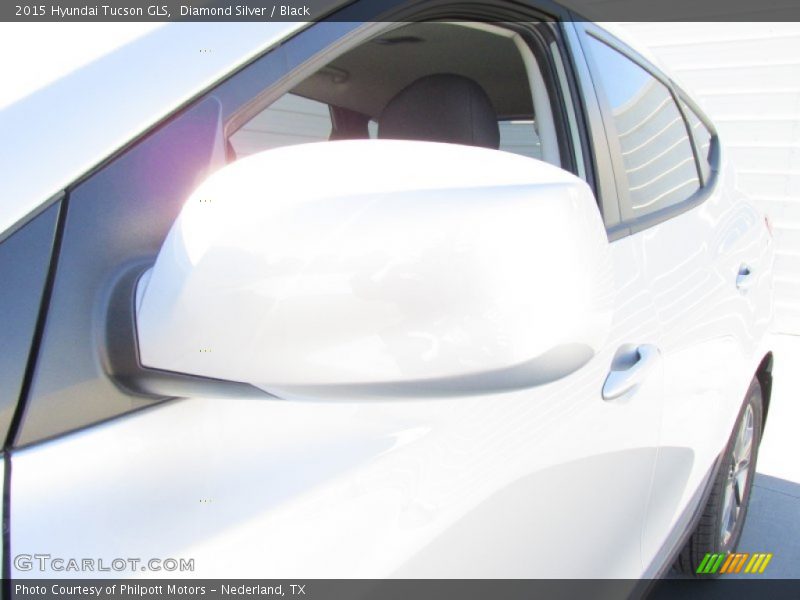 Diamond Silver / Black 2015 Hyundai Tucson GLS