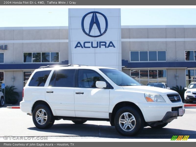 Taffeta White / Gray 2004 Honda Pilot EX-L 4WD