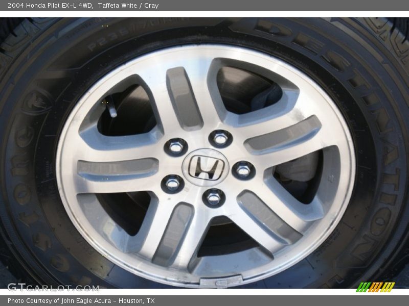 Taffeta White / Gray 2004 Honda Pilot EX-L 4WD