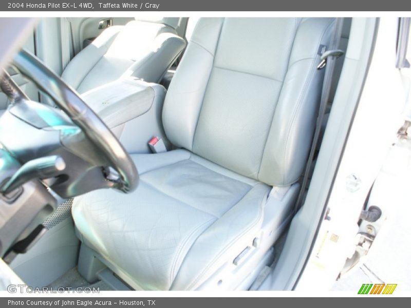 Taffeta White / Gray 2004 Honda Pilot EX-L 4WD